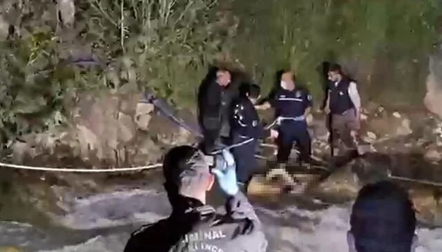 Serinlemek için şelaleye giren zihinsel engelli İsmail, boğuldu
