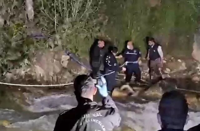 Serinlemek için şelaleye giren zihinsel engelli İsmail, boğuldu