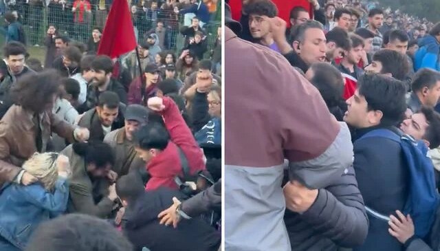 ODTÜ’deki bahar şenliğinde öğrenciler tekme tokat kavga etti