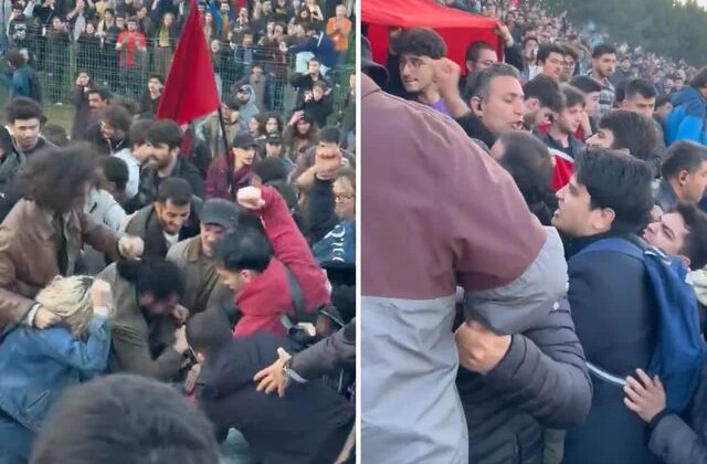 ODTÜ’deki bahar şenliğinde öğrenciler tekme tokat kavga etti