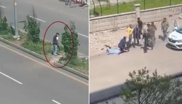 Yine okul yanı yine silah sesleri! Peş peşe tetiğe bastı