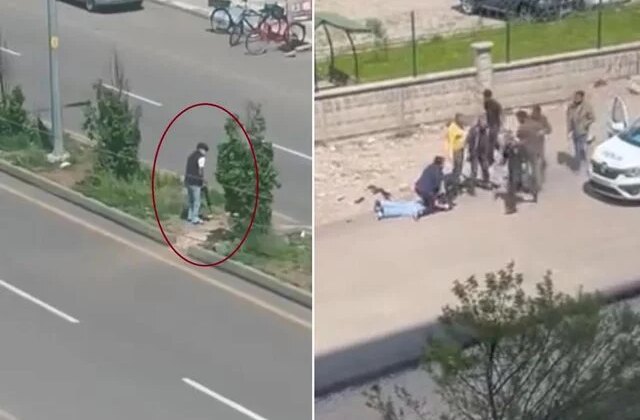 Yine okul yanı yine silah sesleri! Peş peşe tetiğe bastı