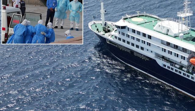 Ölümcül virüsün ele geçirdiği gemi İspanya’ya doğru yola çıktı