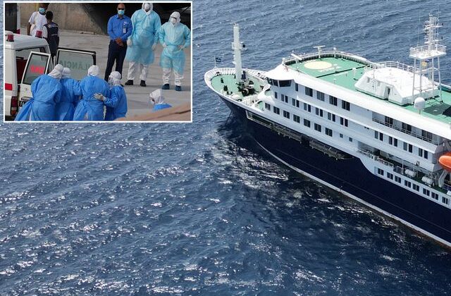 Ölümcül virüsün ele geçirdiği gemi İspanya’ya doğru yola çıktı