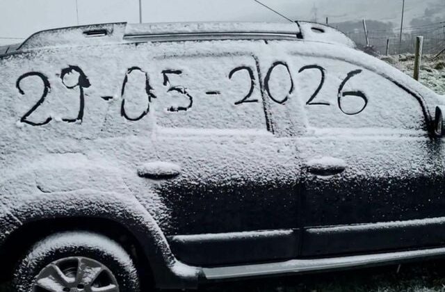 Haziran ayına günler kala kar sürprizi