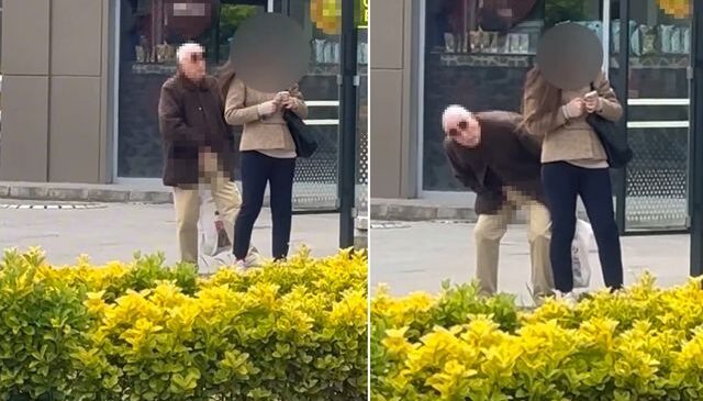 Bulun bu sapığı! İstanbul’un göbeğinde infial yaratan görüntü