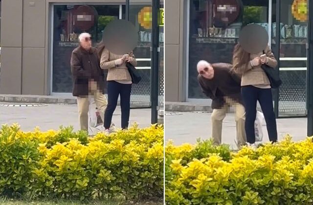 Bulun bu sapığı! İstanbul’un göbeğinde infial yaratan görüntü