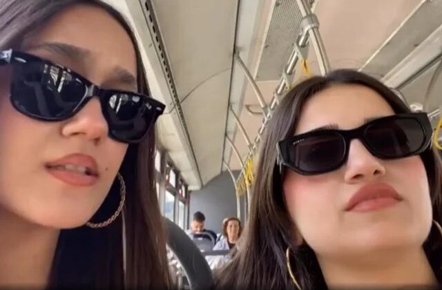 Otobüste gergin anlar! Şoföre “Kes sesini, beklemek zorundasın” diye bağırdı