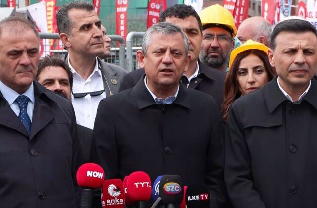 Kadıköy’de 1 Mayıs kutlamalarına katılan Özgür Özel’den Taksim sözü: Seneye ordayız