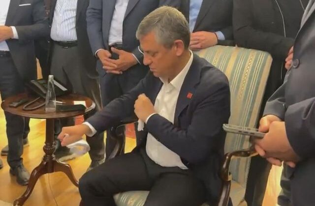Özgür Özel tahliye tebligatını yırttı attı: Bunun için yıktılar baba ocağını