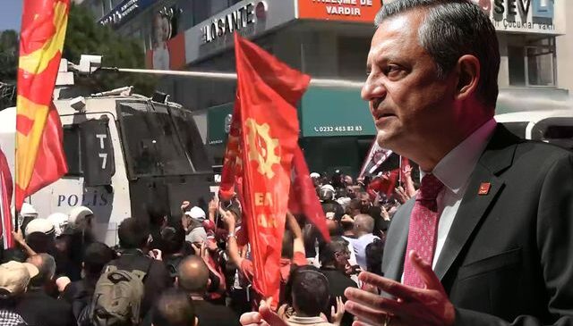 Özgür Özel’in mitingi öncesi Cumhuriyet Meydanı karıştı! Kalabalığa TOMA’lı müdahale