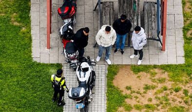 Parkta motosiklet keyfi 180 bin liraya mal oldu