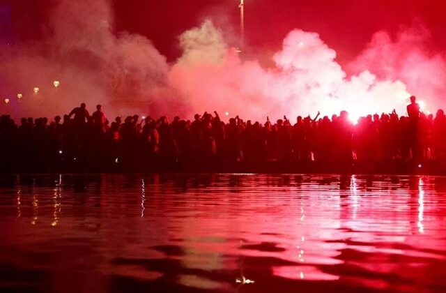 PSG taraftarları ülkeyi ateşe yaktı! Karakol bile basmaya çalıştılar