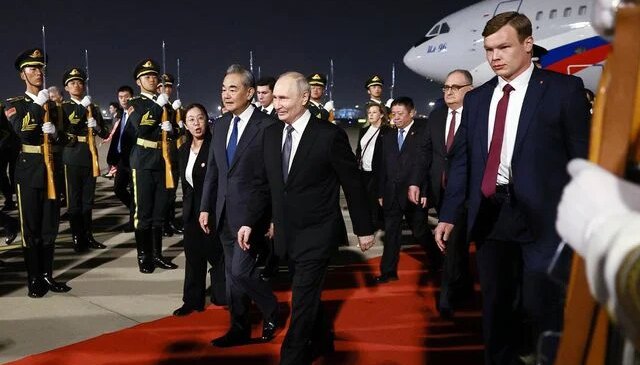 Rusya Devlet Başkanı Vladimir Putin, Çin’de