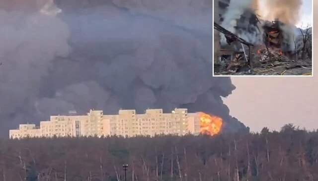 Putin misilleme emri verdi, başkent Kiev Oreşnik füzeleriyle yerle bir edildi