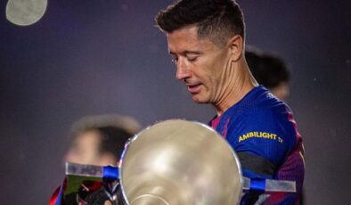 Robert Lewandowski, Fenerbahçe taraftarını heyecanlandırdı