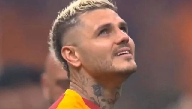 Şampiyon Galatasaray’da Mauro Icardi gözyaşlarıyla veda etti