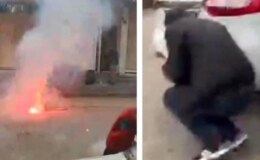 Şampiyonluk kutlamaları kursaklarında kaldı, havai fişeklerden böyle kaçtılar