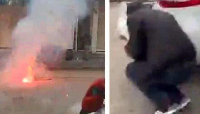 Şampiyonluk kutlamaları kursaklarında kaldı, havai fişeklerden böyle kaçtılar