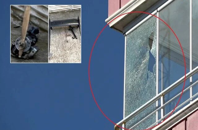 Samsun’da İHA düştü! Büyük panik yaşandı, evlerde hasar oluştu