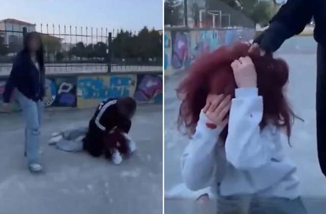 Okul bahçesinde arkadaşlarını darp eden 5 kız öğrenci tutuklandı