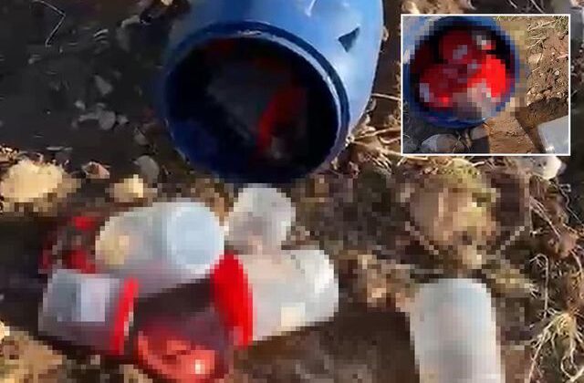 Şanlıurfa’da mezarlıkta plastik varilde 21 insan cenini bulundu