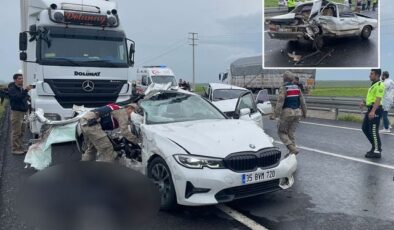 Şanlıurfa’da feci kaza: 2 ölü, 2 yaralı