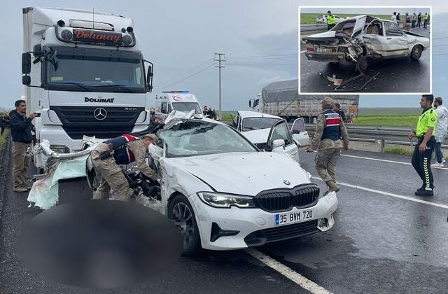 Şanlıurfa’da feci kaza: 2 ölü, 2 yaralı