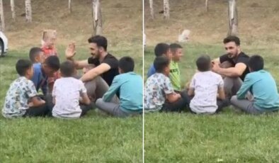 Şehit polis memuru Koç’un çocuklarla eğlendiği görüntüler ortaya çıktı