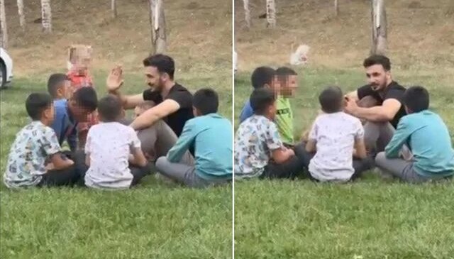 Şehit polis memuru Koç’un çocuklarla eğlendiği görüntüler ortaya çıktı