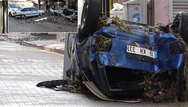 Havza’da sel felaketinin boyutu gün ağarınca ortaya çıktı
