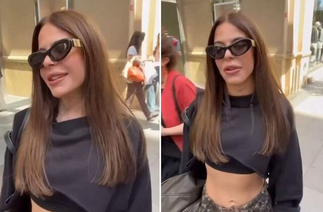 Simge Sağın’a sevgilisinin yanında Icardi soruldu, verdiği yanıt dikkat çekti