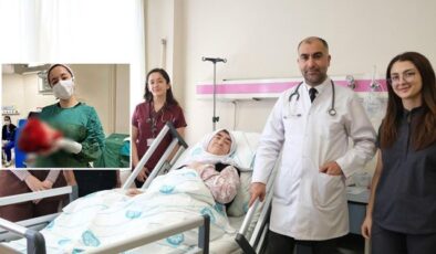 Sivas’ta sıra dışı ameliyat: Hastanın vücudundan 7.5 kiloluk kitle çıkarıldı