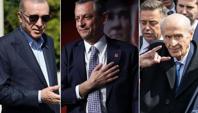 Son ankette büyük sürpriz! 2023 seçimlerine göre oyunu artıran 3 parti var