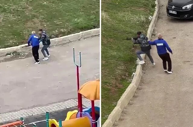 Sosyal medya hesabı açan eşine kızdı, kayınpederinin evine ateş etti