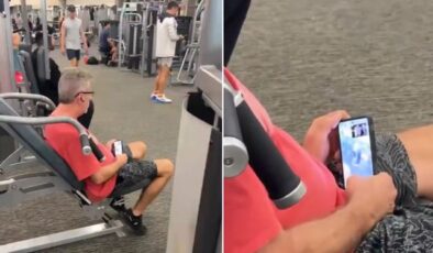 Spor salonunda skandal görüntü! Kadınları gizlice kayda aldı