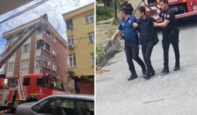 Sultangazi’de annesini rehin alan genç ağabeyinin ihbarıyla yakalandı