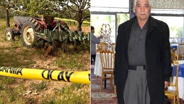 Tarlaya gitti, geri dönemedi! Traktörü ağaca takılı halde bulundu