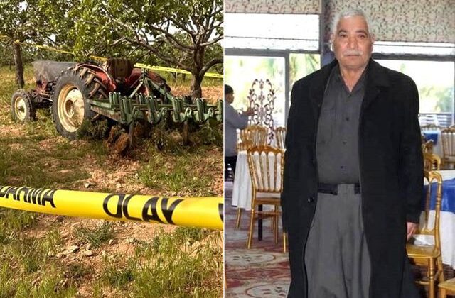 Tarlaya gitti, geri dönemedi! Traktörü ağaca takılı halde bulundu