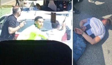 İki sevgili terör estirdi: Taksiciyi rehin alıp, polisle çatıştılar