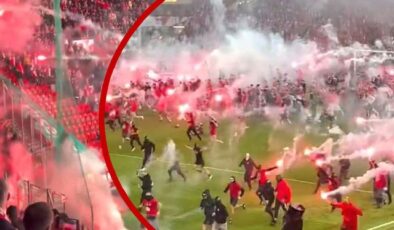 Tarihi ceza! Olaylı maçın faturası belli oldu
