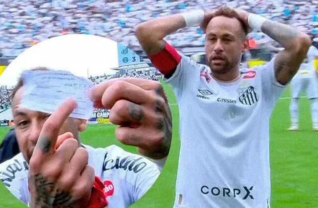 Tarihi skandal! Hakemler Neymar’ı zorla oyundan çıkardı