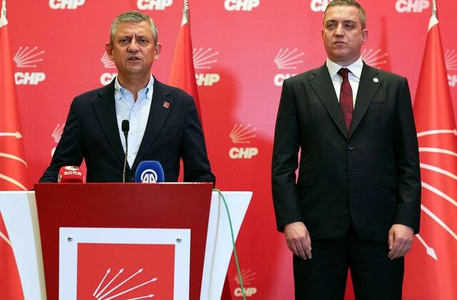 TBB Başkanı Erinç Sağkan’dan Özgür Özel’e ziyaret