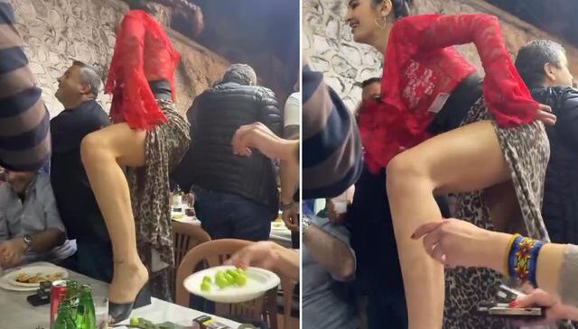 Tekirdağ’daki düğünde renkli anlar! Eğlencenin dozu her dakika arttı