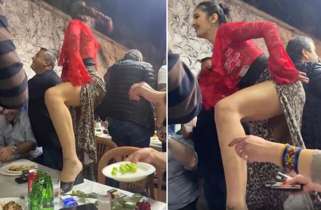 Tekirdağ’daki düğünde renkli anlar! Eğlencenin dozu her dakika arttı