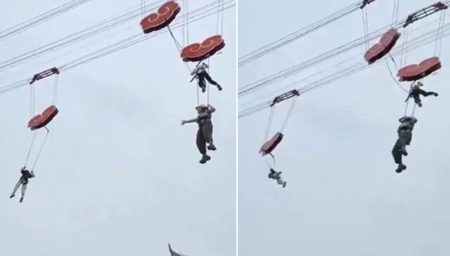 Teleferik arızası 3 kişilik aileye kabusu yaşattı