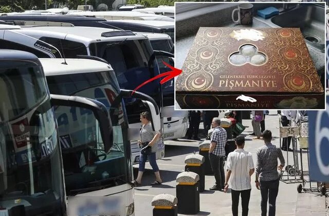Terminalden aldığı pişmaniyenin kutusunu açınca şoke oldu