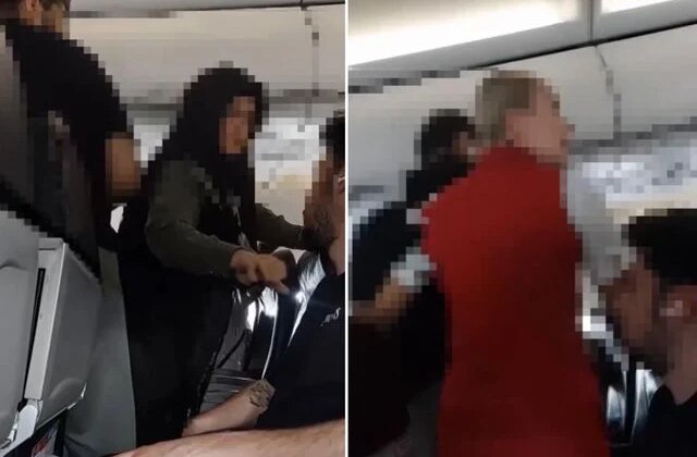 THY uçağında yolcu herkesin içinde tuvaletini yaptı