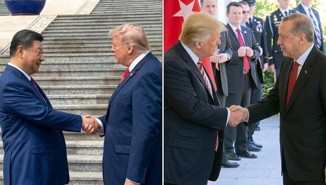 Trump “güç tokalaşması” Şi’ye yenildi! Akıllara Erdoğan geldi