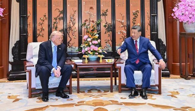 Trump’ın Çin ziyaretinde dikkat çeken koltuk detayı